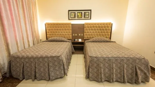 City View Twin bedroom